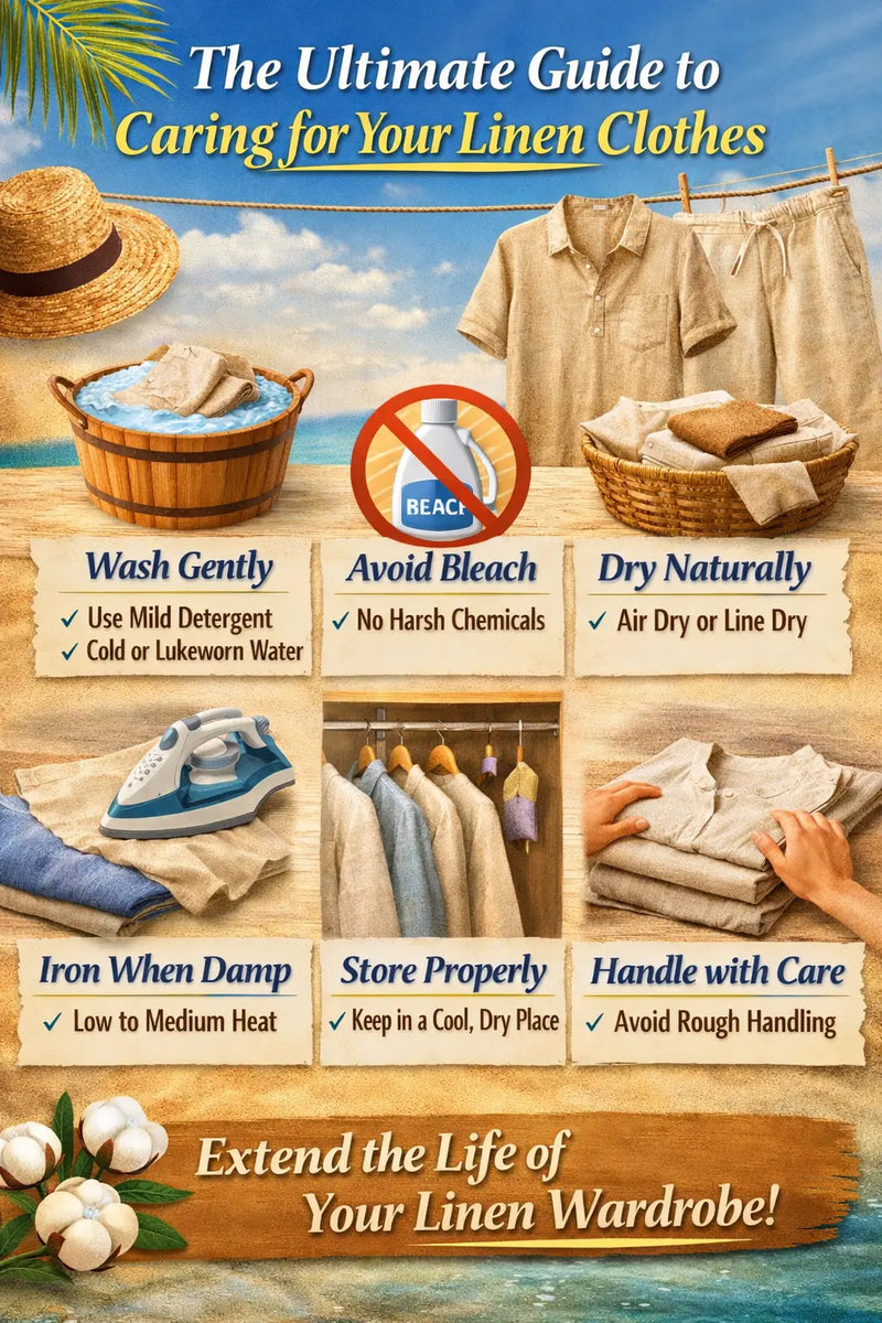 The Ultimate Guide to Caring for Your Linen Clothes