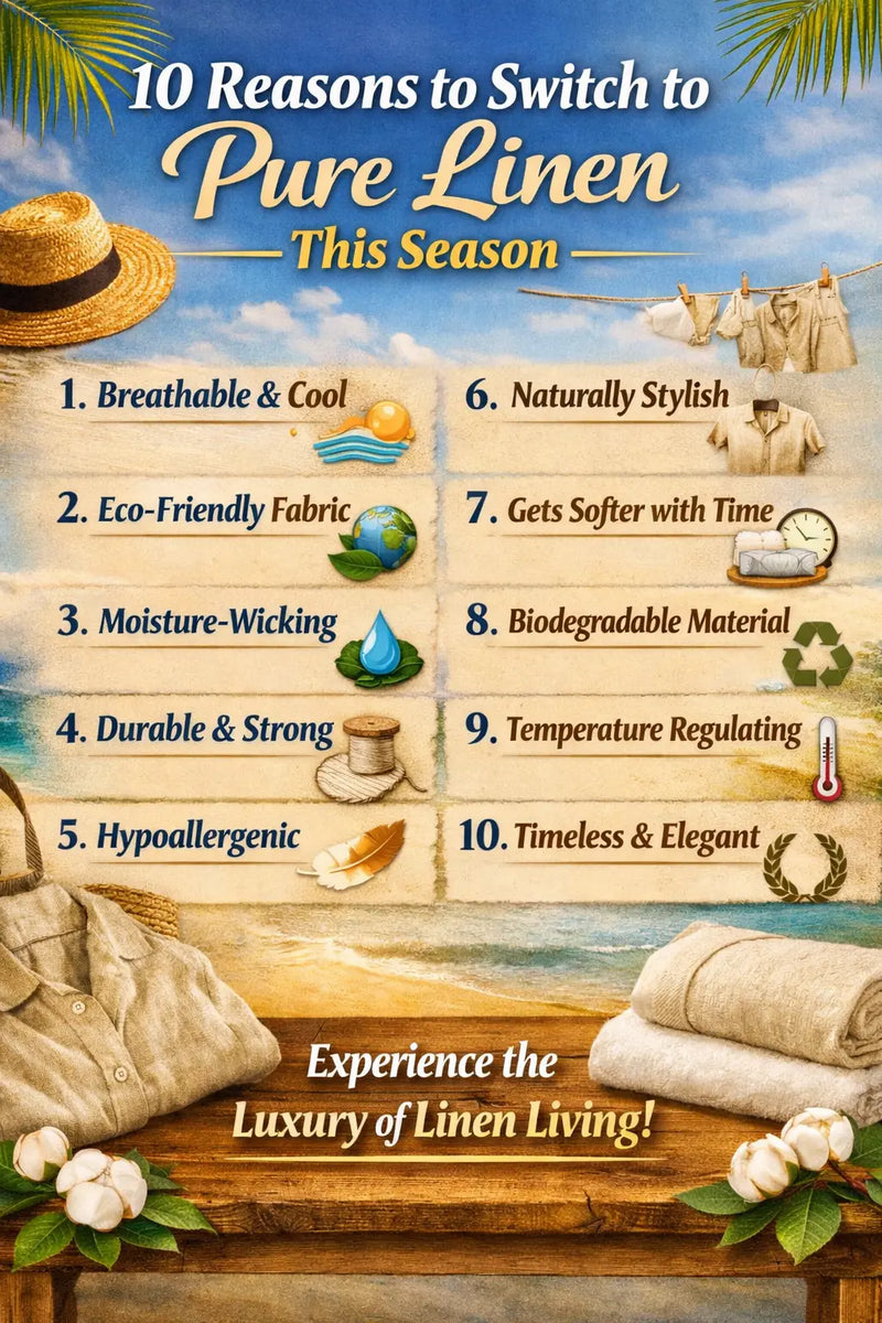 10 Reasons to Switch to Pure Linen This Season