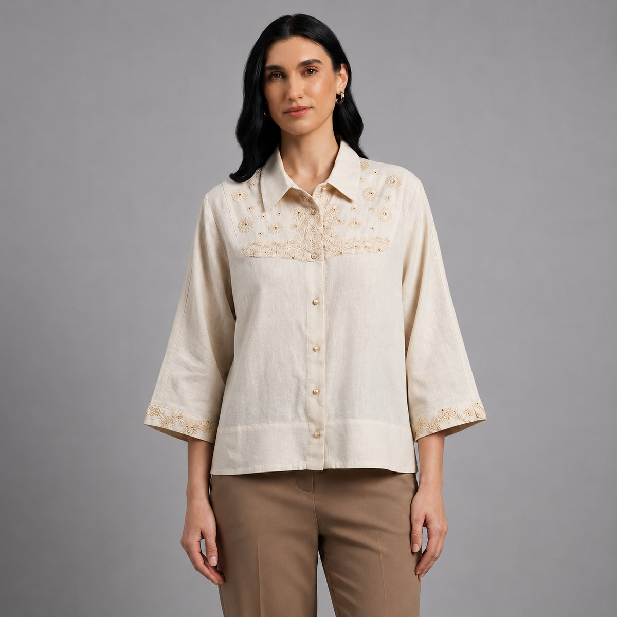 Alina Embroidery Shirt