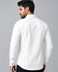 Ivory Denim Shirt