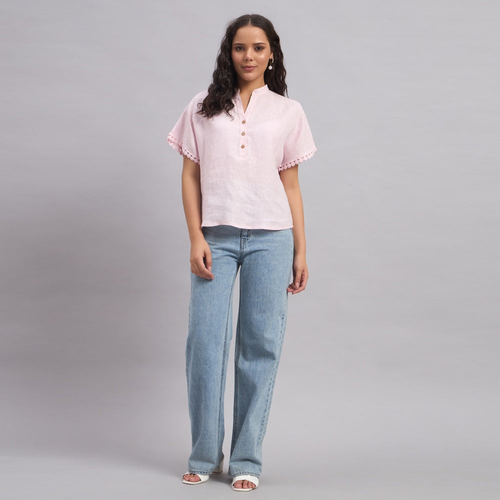 Evora Linen Blouse