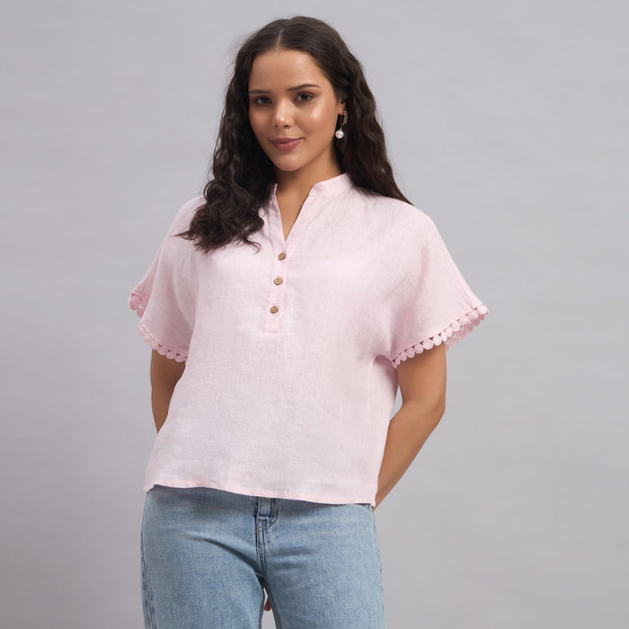 Evora Linen Blouse