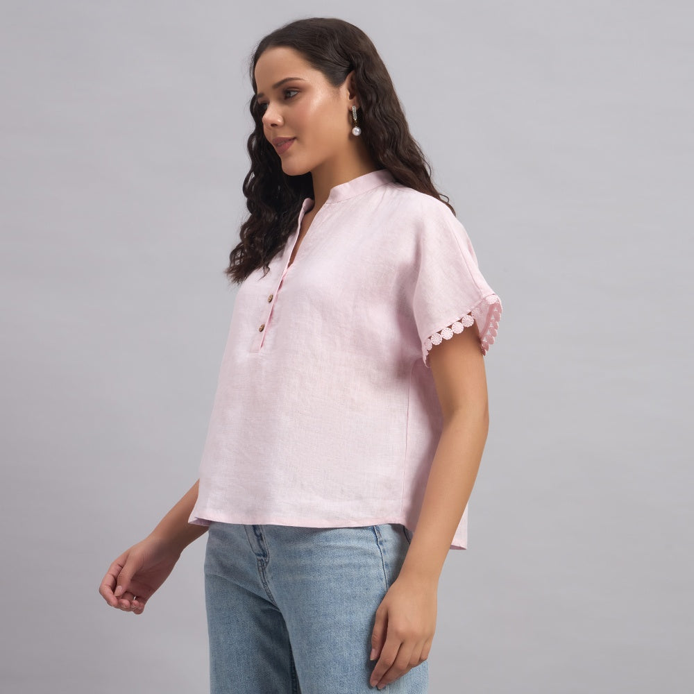 Evora Linen Blouse