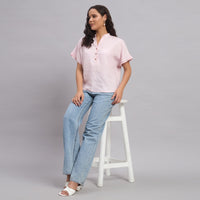 Evora Linen Blouse