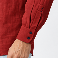 Breeze Slub Shirt in Red