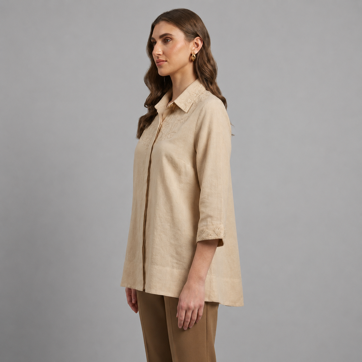 Alina Embroidery Shirt