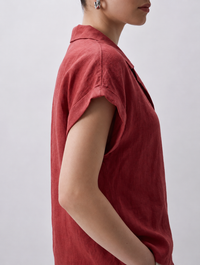 Clara Classic Shirt Lipstick Red