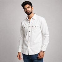 Ivory Denim Shirt
