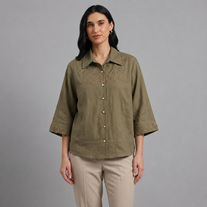 Alina Embroidery Shirt