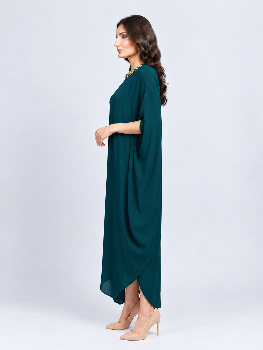 Deep Teal Desire Dress