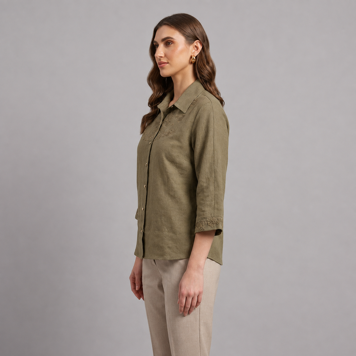 Alina Embroidery Shirt