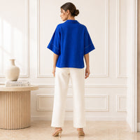 Camilla Top (Blue)