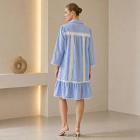 Riviers Shirt Dress in Pink