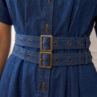 Joey Belted Shirt Dress