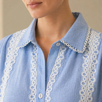 Riviers Shirt Dress in Lemon Yellow