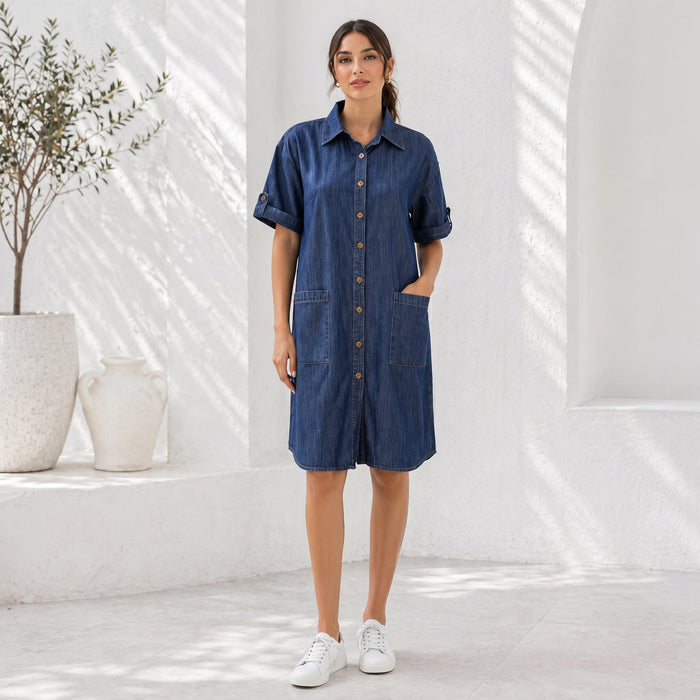 Easy Day Shirt Dress