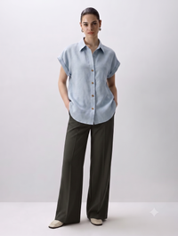 Clara Classic Shirt Lipstick Red