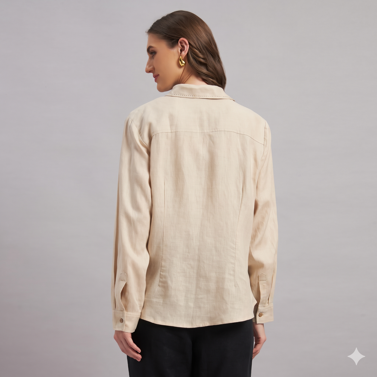Drift Linen Shirt White