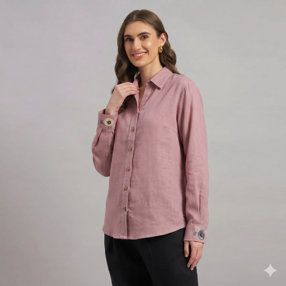 Drift Linen Shirt Beige