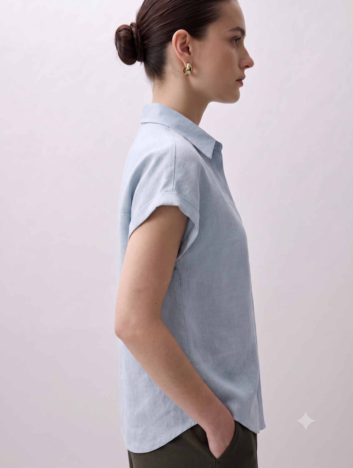 Clara Classic Shirt Lipstick Red