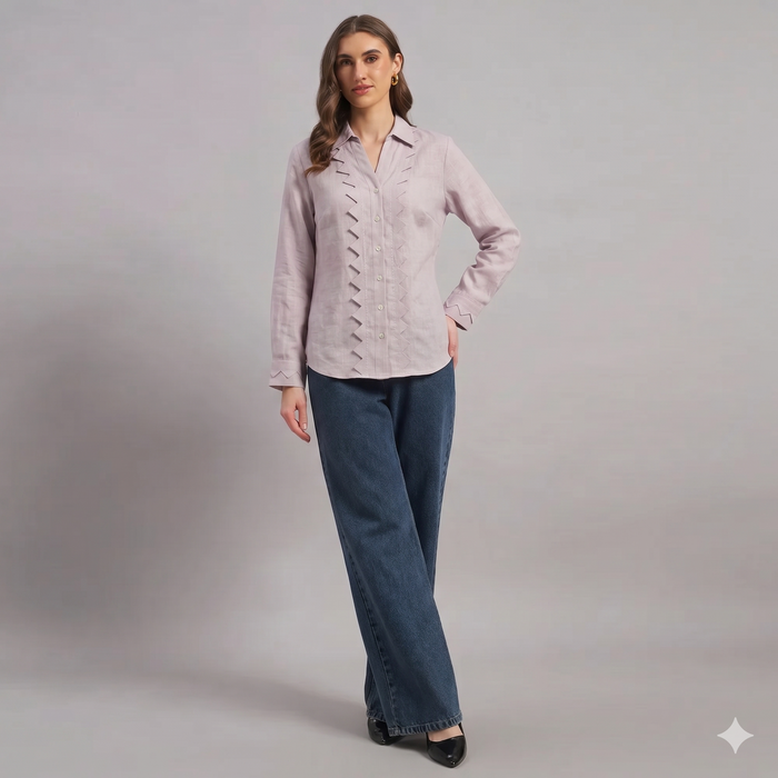 Valencia Shirt in Lilac