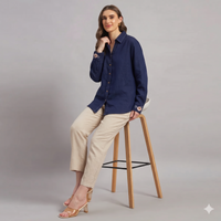Drift Linen Shirt Beige