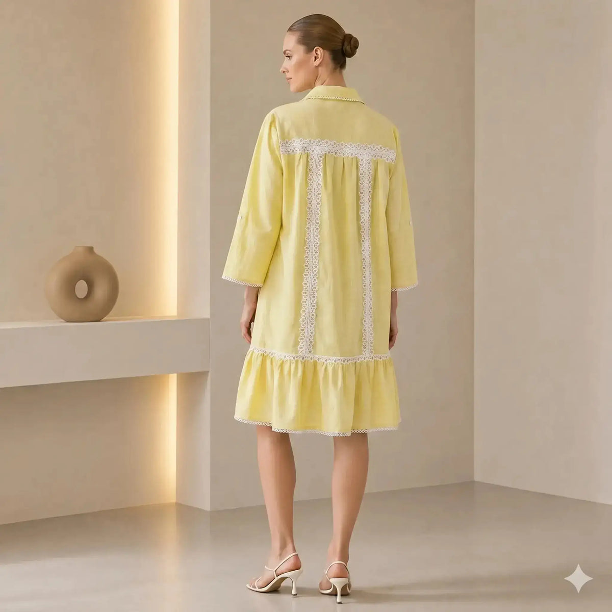 Riviers Shirt Dress in Pink
