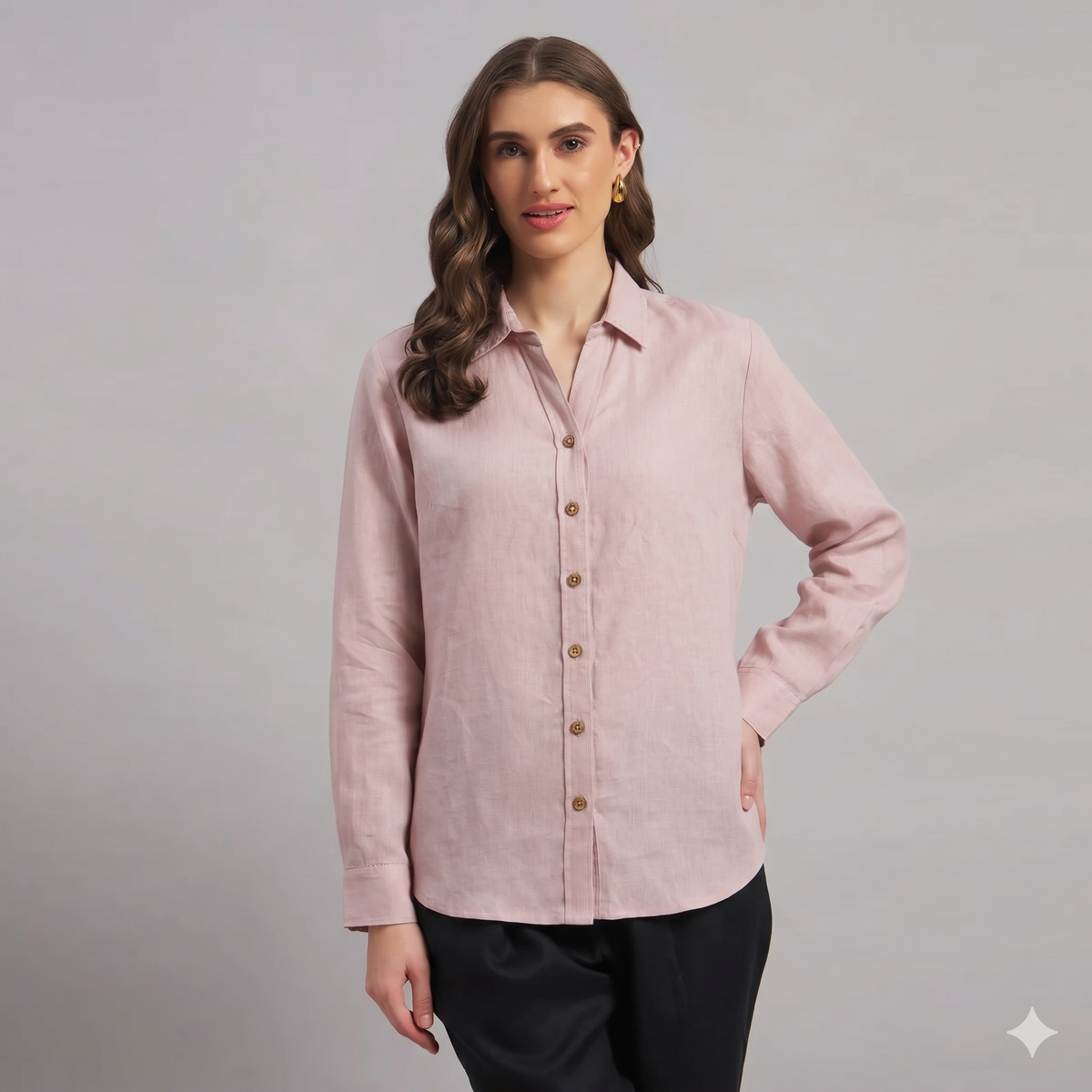 Drift Linen Shirt White