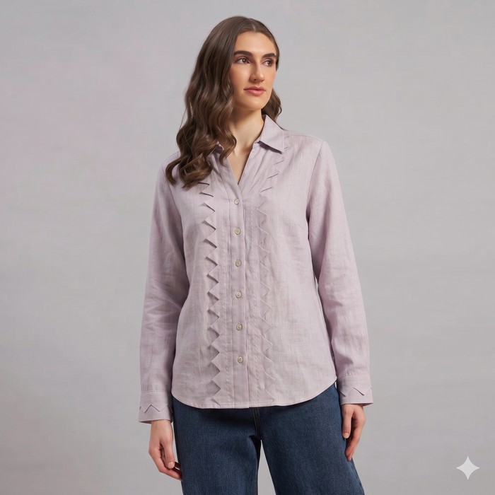 Valencia Shirt in Lilac