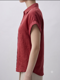 Clara Classic Shirt Lipstick Red