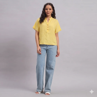 Evora Linen Blouse White