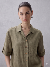 Salone Relaxed Shirt Aloe