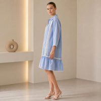 Riviers Shirt Dress (Blue)