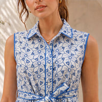 Celena Wave Schifli Dress
