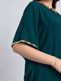 Deep Teal Desire Dress