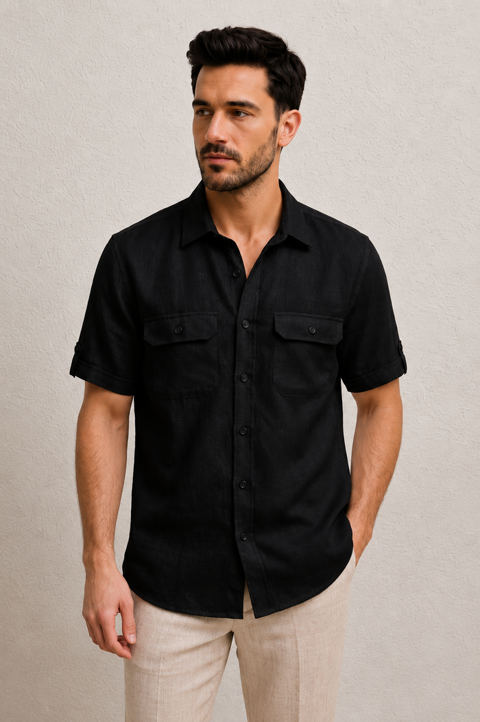 Cloud Dancer Shirt In Black