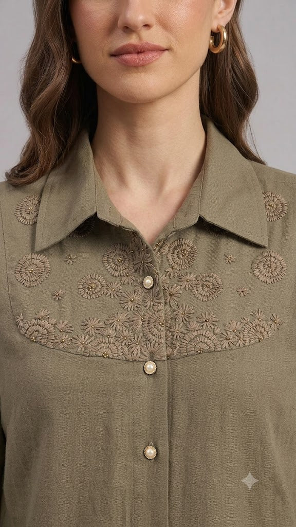 Alina Embroidery Shirt