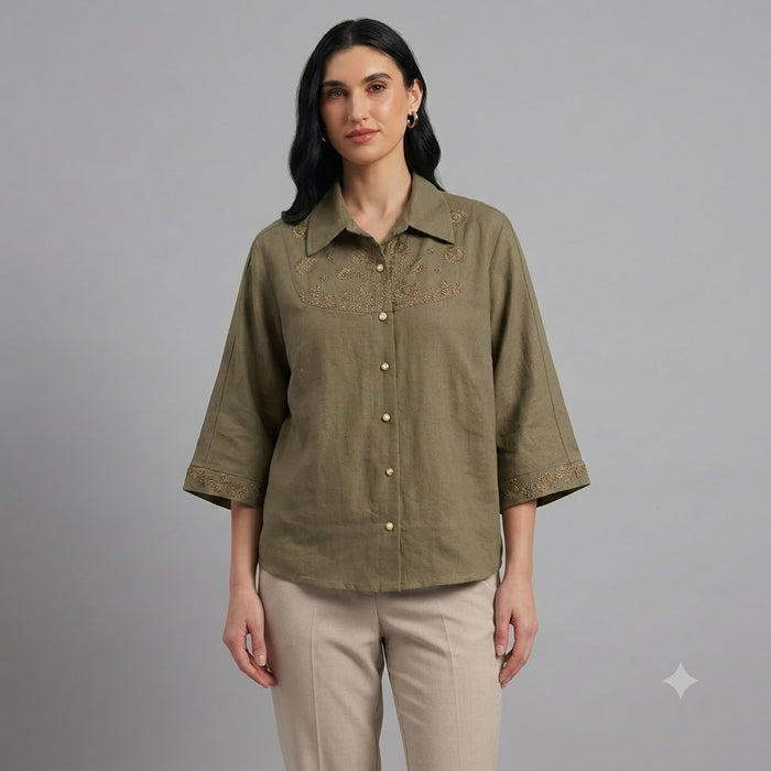Alina Embroidery Shirt