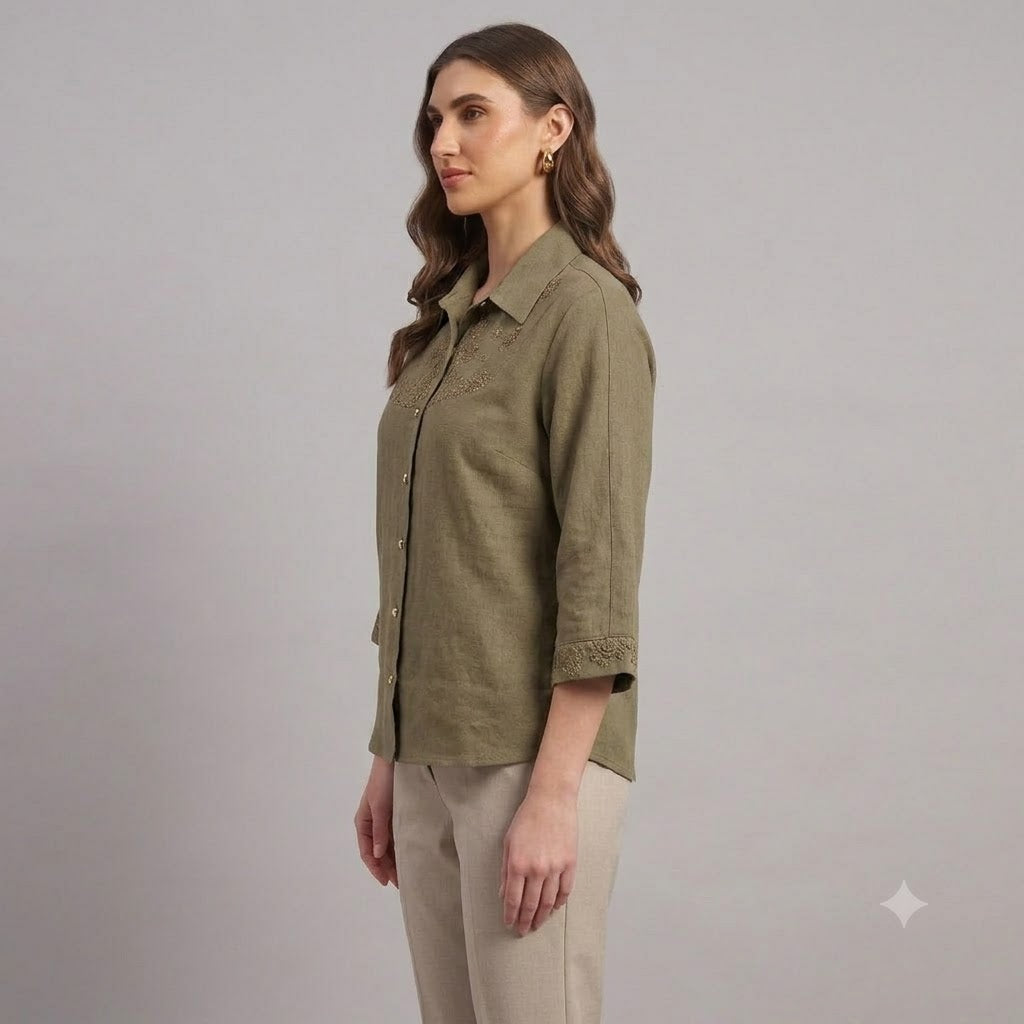Alina Embroidery Shirt
