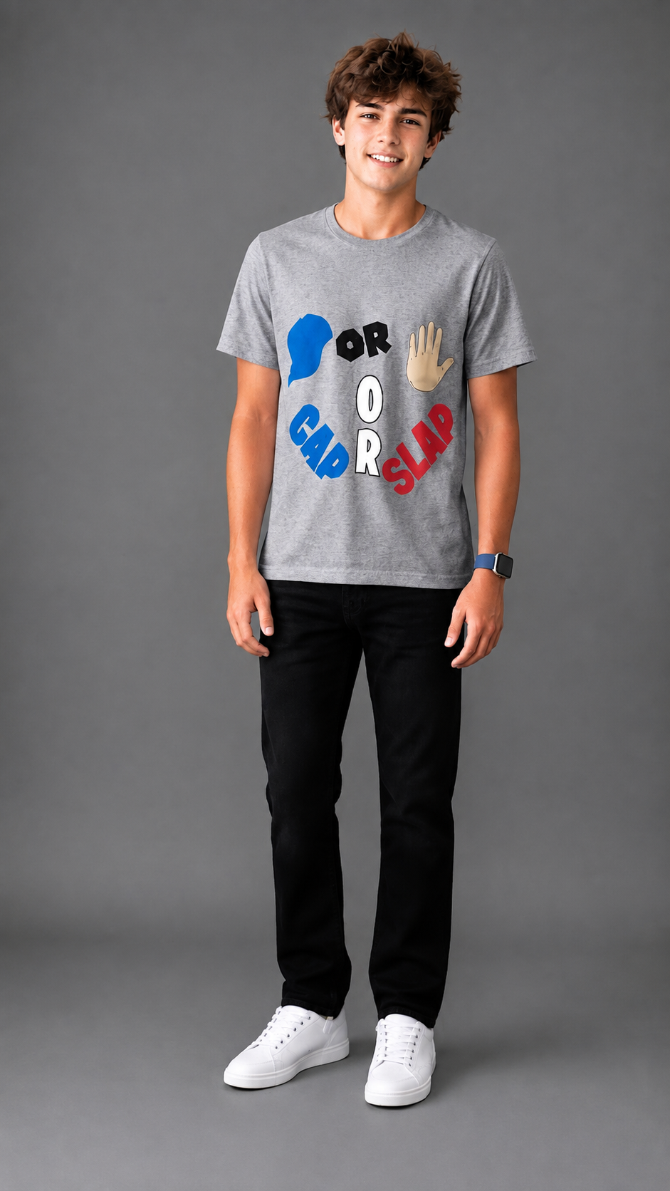 Jack Tee in Grey