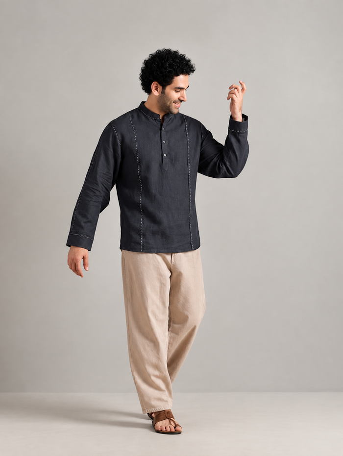 Midnight Weave Shirt