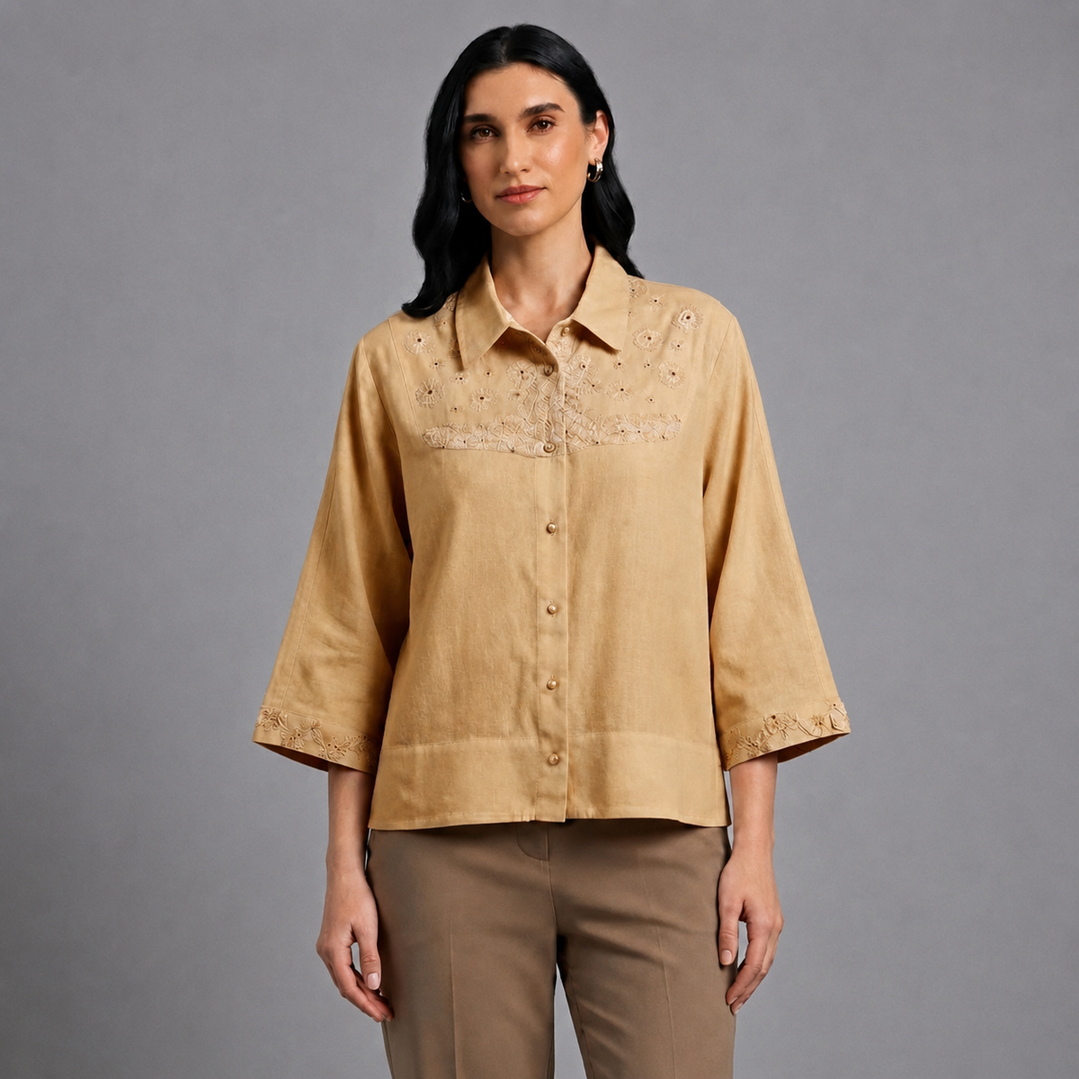 Alina Embroidery Shirt