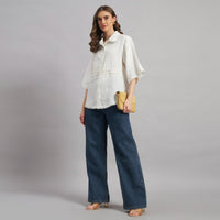 Celesta Lace Shirt In Pink