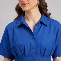 Willow Shirt Dress Indigo