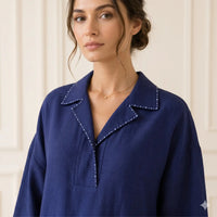 Camilla Top In Royal Blue