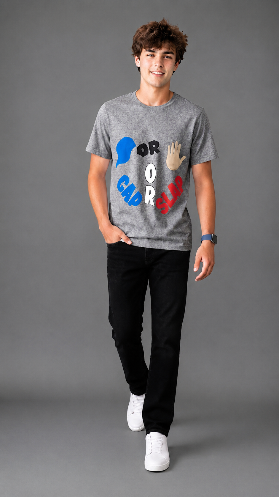 Jack Tee in Grey