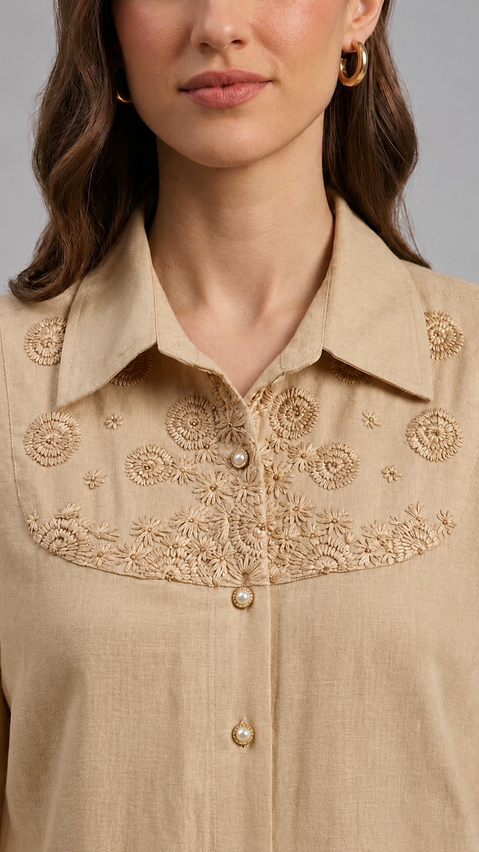 Alina Embroidery Shirt