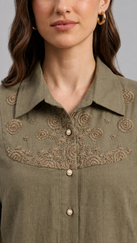 Alina Embroidery Shirt