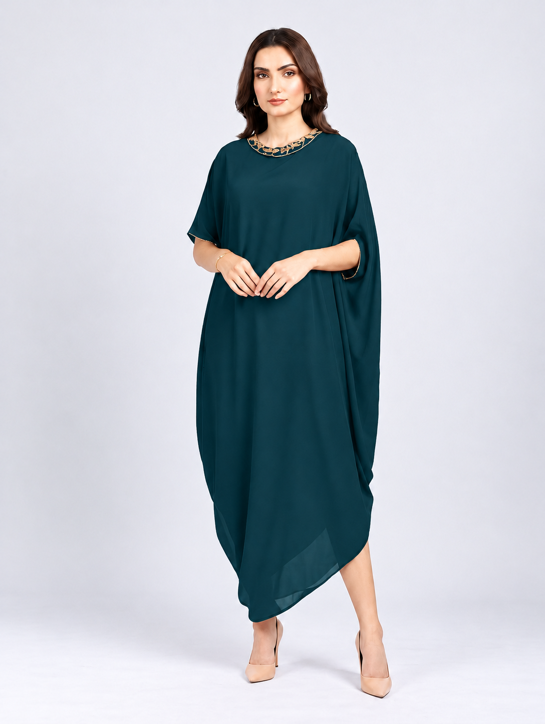 Deep Teal Desire Dress