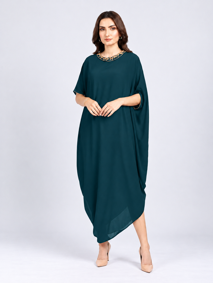 Deep Teal Desire Dress
